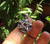 925 sterling silver wicca pentagram pendant necklace A39