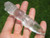 Natural Quartz Crystal dagger Phurba Phurpa Carving Nepal A192