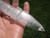 Natural Rainbow Quartz Crystal stone dagger Phurba Phurpa Carving Nepal A162