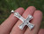 925 Silver Celtic inverted Petrine Cross Saint Peter or Satanic Pendant A12