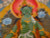 24 K Gold Green Tara Thangka Thanka Tanka paintng Nepal Himalayan Art