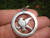 Image 6 Silver Viking Raven Pendant back view