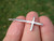 Small 925 Sterling Silver Inverted Upside Down Satanic Cross Pendant A9