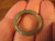 Natural Grade A  Jadeite Jade ring stone mineral carving  Size 7 US  A2084