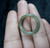 Natural  Grade A  Jadiete  Jade ring stone carving  Size 8 A7796