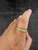 Natural  Grade A  Jadiete  Jade ring stone carving  Size 8.25 A7124