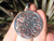925 Silver Ohm 9 symbol Pentagram Pendant Necklace A12