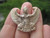Metal Garuda Bird Amulet Good luck figure Thailand Snake Bite Protection ER478