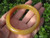 Natural Honey Yellow Agate Stone Bangle Bracelet Northern Thailand Jewelry  A22