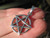 Small 925 Sterling Silver Wicca Pentagram Pentacle Thailand Jewelry Art