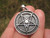 Silver Baphomet Pendant Necklace Photo 1 