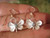 925 silver butterfly earring earrings northern Thailand 