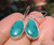 925 Silver Tibetan Turquoise earrings Nepal Jewelry A