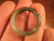 Natural Grade A  Jadeite Jade ring stone mineral carving  Size 6.5 US  A585