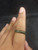 Natural  Grade A  Jadiete  Jade ring stone carving  Size 6.75   A7122