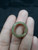 Natural  Grade A Burmese  Jadiete  Jade ring stone carving  Size  4.75 A7 169