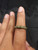 Natural  Grade A  Jadiete  Jade ring stone carving  Size 6.75 A7185