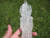 Large Natural Rainbow Himalayan Quartz Crystal Phurba Phurpa Dagger Nepal A4788