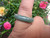 Large Natural Jadeite Jade Ring Thailand Jewelry Art Size 6.75 EB 434