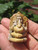Natural Petrified Wood Ganesh Ganesha Elephant Statue Carving Thailand Art EB012