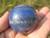 Afghanistan Deep Blue Lapis Lazul Lazuli Crystal stone rock ball mineral A14