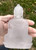 Large Natural Quartz Crystal Buddha Statue India Size 5.3" CH7342