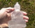 Natural Quartz Crystal Buddha Statue India Size 5.1" CH5286