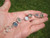925 SilverAgate Geode Drusy Bracelet Tax co Mexico A2699