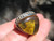 925 Silver Natural Chiapas Amber Ring Size 7 US Adjustable A3778