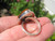 925 Silver Natural Chiapas Amber Ring Size 7 US Adjustable A3778