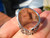 925 Silver Pyrite Mineral Ring Size 7.5 US to 8 US slighly adjustable A8621