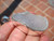 925 Silver Agate Geode Drusy Pendant Taxco Mexico  A2947