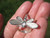 925 Silver Butterfly Ring Taxco Mexico Size 7.5 UD Adjustable  A2855