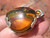 925 Silver Chiapas  Amber Pendant necklace Taxco Mexico UNF5299