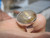 925 Silver Natural Gold Rutile Quartz  Ring Size 8.25 US A4842