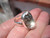 925 Silver Pyrite Ring Taxco Mexico Size 7.5 ( 6.5-8.5 ) Adjustable A678