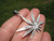 925 Silver Marijuana Hemp Leaf Pendant Necklace Taxco Mexico A38677