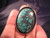 925 Silver Tibetan Turquoise Pendant Neclace Jewelry Art Nepal A852