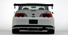 AE064-05 VeilSide 2002-2006 Acura RSX DC5 Racing Edition Carbon GT-Wing with Aluminum Legs