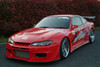 AE082-02 VeilSide 1999 2000 2001 2002 2003 2004 2005 Nissan Silvia S15 VS-D1 Works Model FRP Hood Wide Body Complete Kit front side skirts rear bumper fenders wing