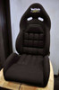 VeilSide VS D-1R Narrow Carbon Reclined Racing Seat ALL Black