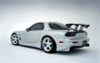 AE052WF VeilSide 1993 1994 1995 1996 1997 1998 1999 2000 2001 2002 Mazda RX7 FD FD3S C-II Complete full Kit With FRP Over Fenders front rear caps side skirts wing