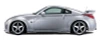 AE068-03 VeilSide 2003-2008 Nissan 350Z Fairlady Z Z33 Ver. I Side Under Wing