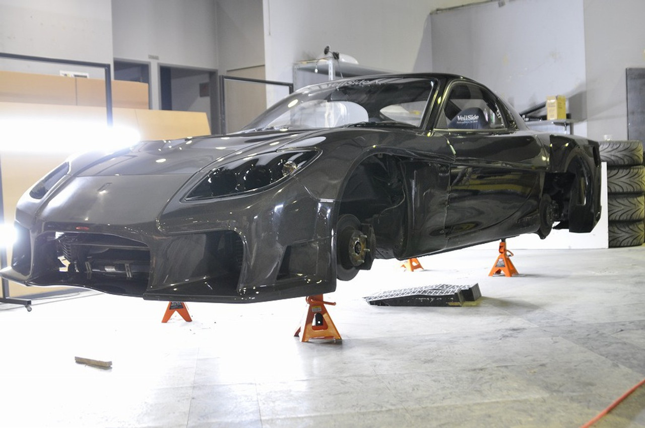 VeilSide Fortune Model RX-7 ボディキット Rare ABC HOBBY 1/10 RC veilside Fortune Model RX-7 From
