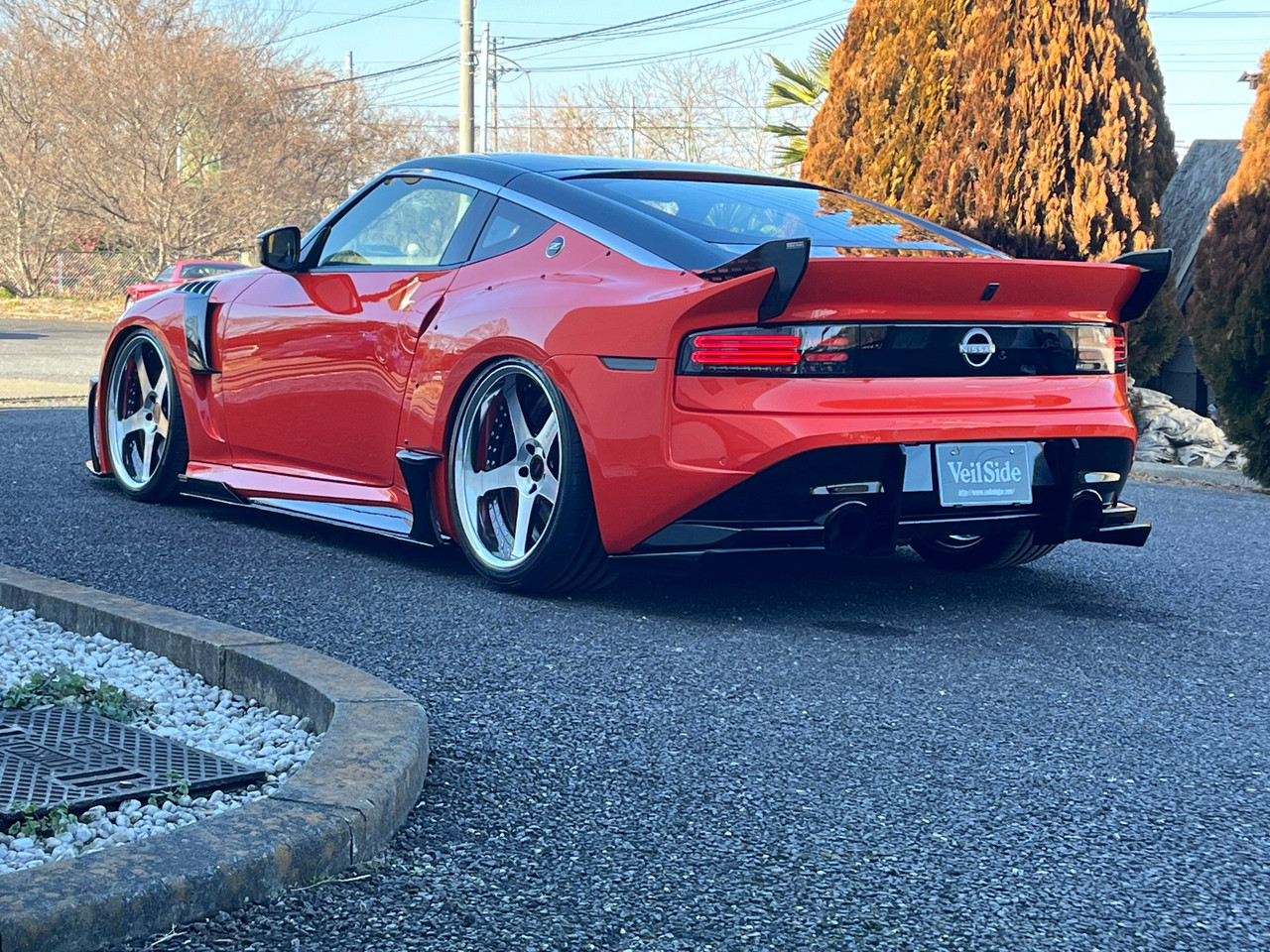 VeilSide 赤 エアロパーツ AE131-15 VeilSide HAN'S FFZ400 2023-2028 Nissan 400Z RZ34