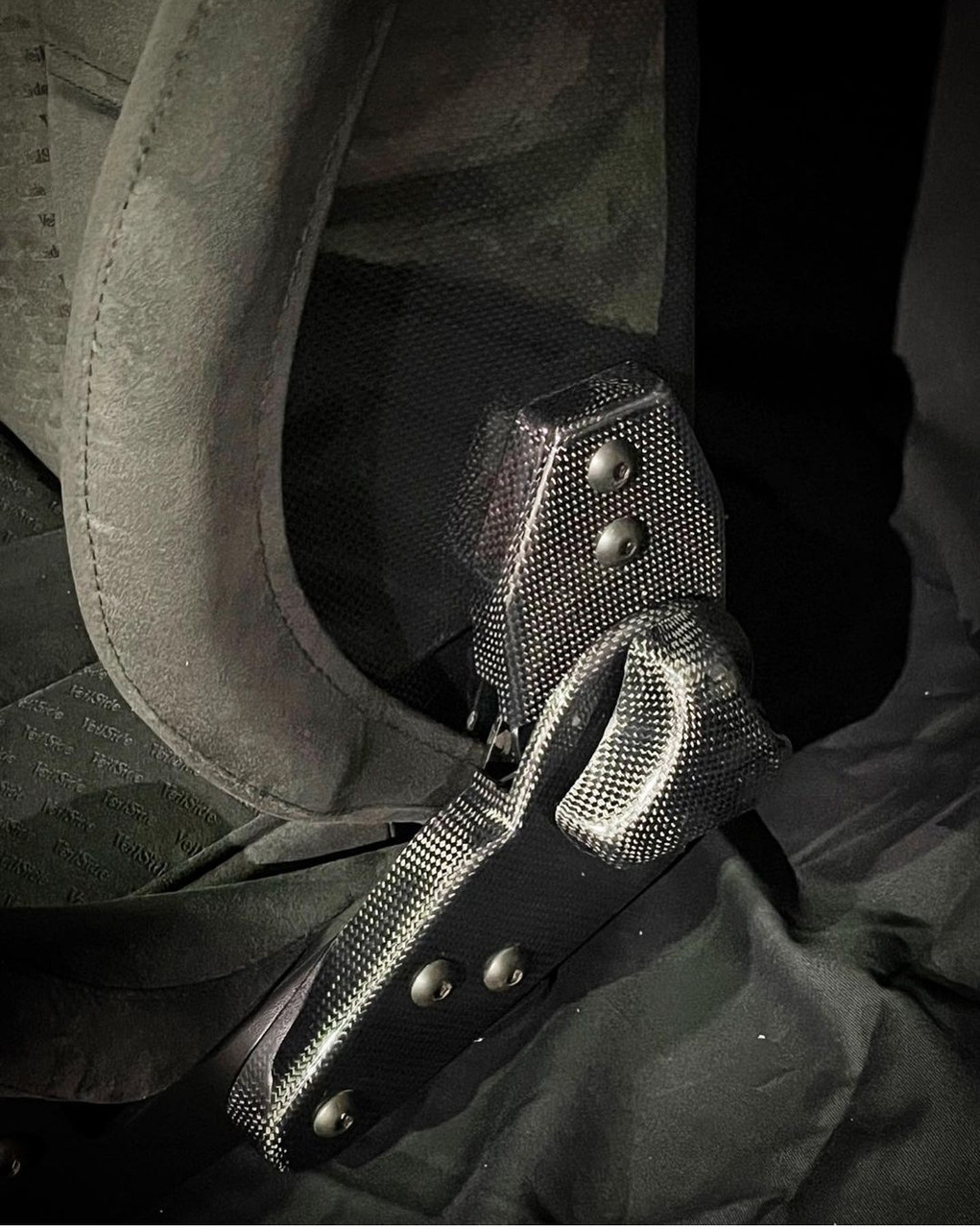 VeilSide VS D-1R Han FFZ400 Reclining Carbon Seat ALL in Black