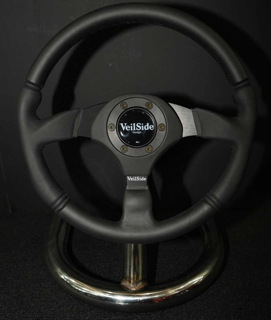 人気商品の入荷速報 入荷Now Steering VeilSide Wheel LEATHER ALL - パーツ
