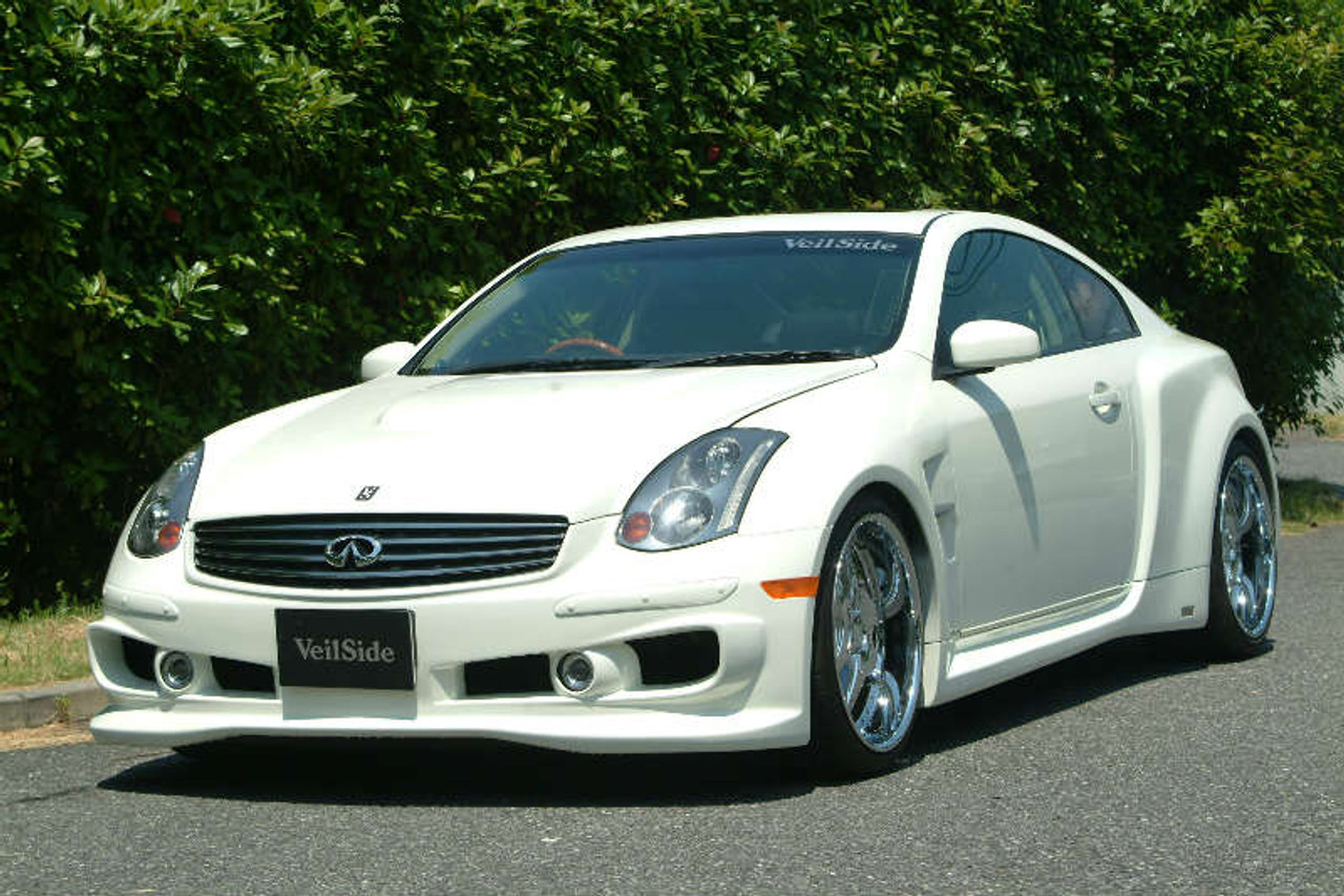 在庫あ人気2003-2007 インフィニティ G35 日産スカイライン v35 クーペ Duraflex AM-S デュラフレックス ダクトボンネット FRP エアロパーツ