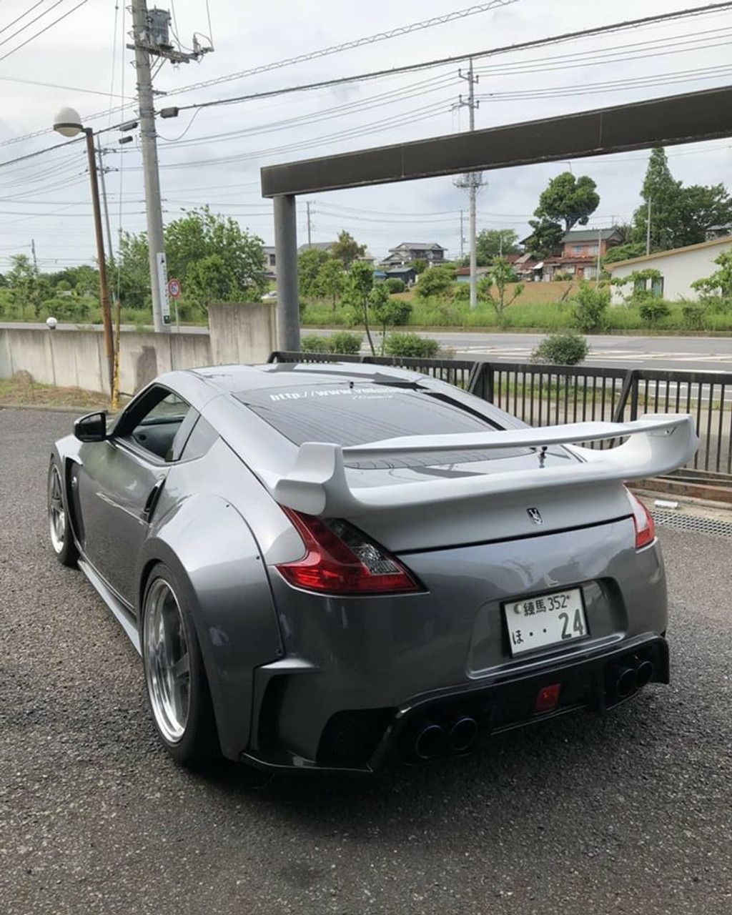 日産 09-18 Z34 370Z トランクスポイラー 純正色塗装 フェアレディZ ニスモ リアスポイラー ウィング