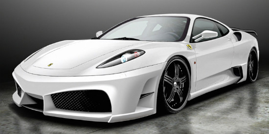Premier4509 Ferrari F430 Carbon Front Bumper - Versus Trading Co